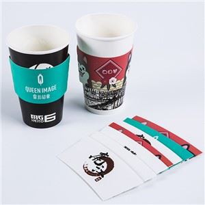 Прилагођени рукави за шољу за кафу за једнократну употребу